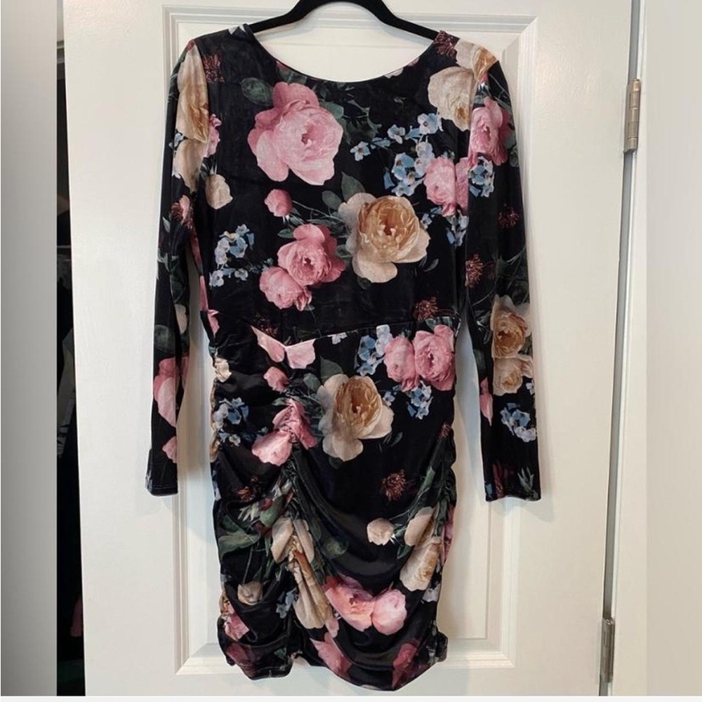 Floral Long Sleeve Dress